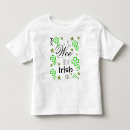 St Patrick's Day Kleinkinder T - Shirt mit Jahr