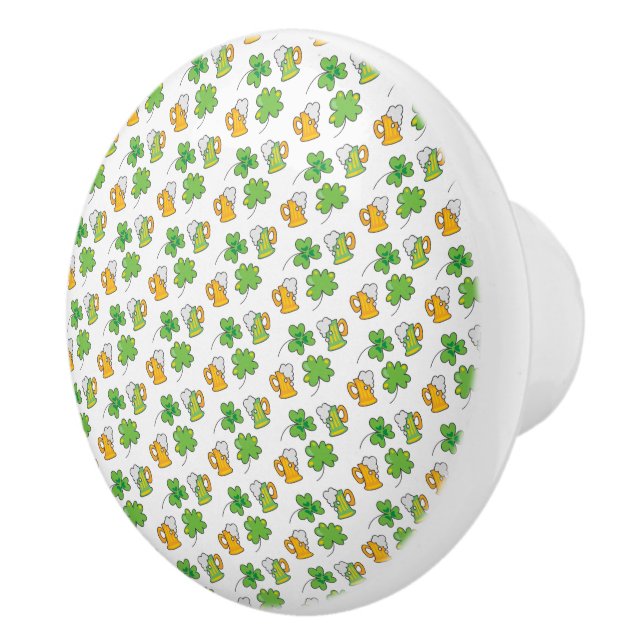 St. Patrick's Day Knob Keramikknauf (Rechts)