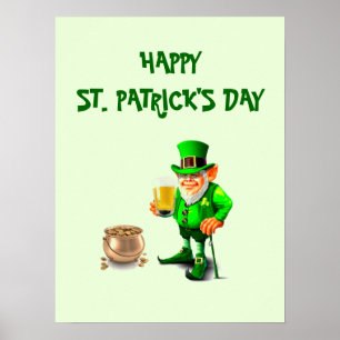 ST. PATRICK'S DAY KOBOLD POSTER