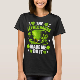 St. Patricks Day Kobolde brachten lustigen Shamroc T-Shirt