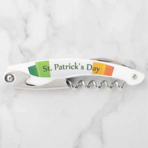 St. Patrick's Day Korkenzieher Flaschenöffner Bier