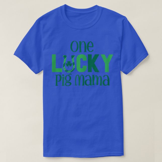 St. Patricks Day-Kostüme für Mädchen Mama On T-Shirt (Design vorne)