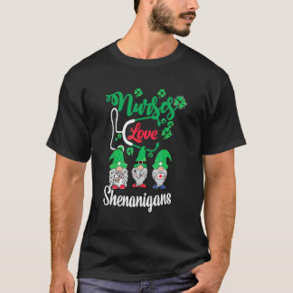 St. Patricks Day Krankenschwestern lieben Schabern T-Shirt