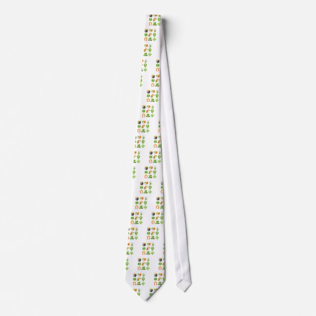 St. Patricks Day Krawatte (Vorderseite)