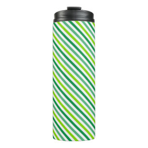 St. Patrick's Day Kreuz-Streifen-Muster-54602 Thermosbecher