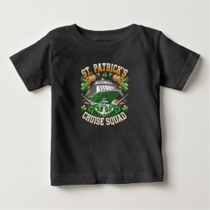 St. Patrick's Day Kreuzfahrt-Team 2025 Familie pas Baby T-shirt