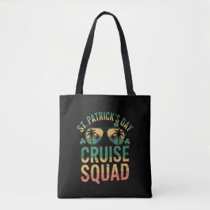 St. Patricks Day Kreuzfahrt-Team Lustige Familie P Tasche