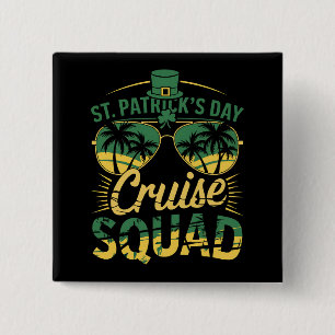 St. Patrick's Day Kreuzfahrt-Truppe Familien-Match Button