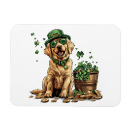 St. Patrick's Day Labrador Retriever Dog Magnet