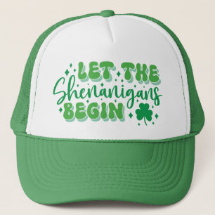 St. Patrick's Day Lachflash! Volksbelustigungsspaß Truckerkappe