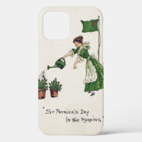 St. Patrick's Day Lady, Vintag