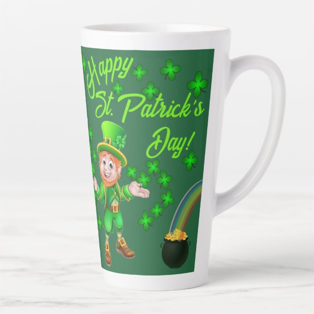 St. Patrick's Day Latte Mug (Droite)