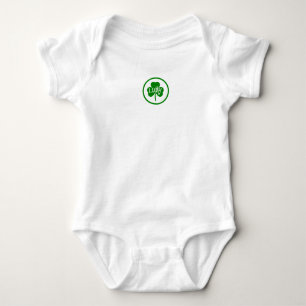St. Patricks' Day Latte Tasse Baby Strampler