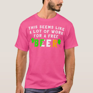 St Patricks Day Lauf für irische Bierrennen T-Shirt