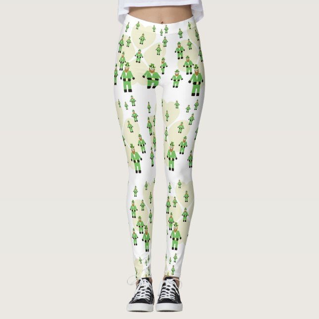 St. Patrick's Day Leggings (Vorderseite)