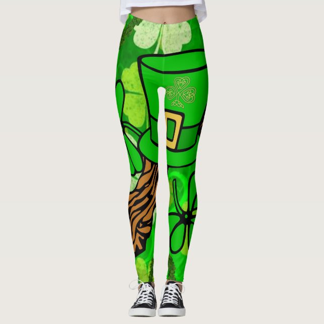 St. Patricks Day Leggings (Vorderseite)