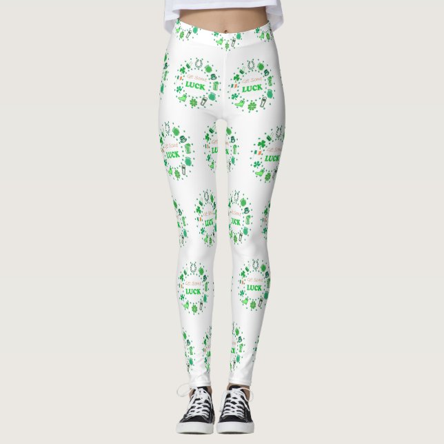 St. Patrick's Day Leggings (Vorderseite)