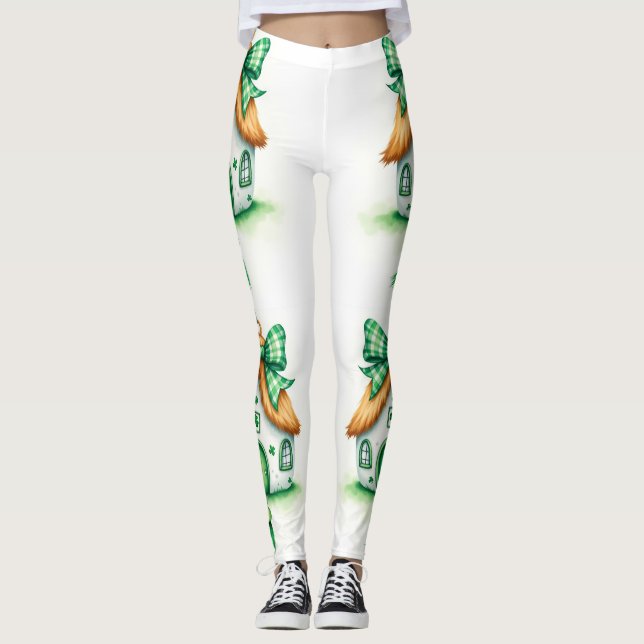 St. Patrick's Day Leggings (Vorderseite)