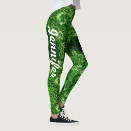 St Patrick's Day Leggings Saint Patrick Pants