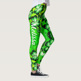 St Patrick's Day Leggings Saint Patrick Pants