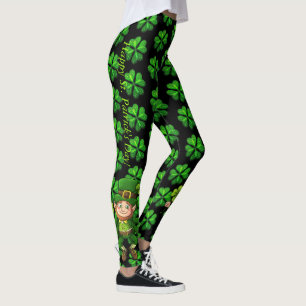St Patrick's Day Leggings Saint Patrick Pants St.
