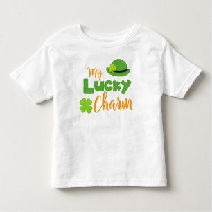 St. Patrick's Day, Leprechaun Hat, Lucky Charm Kleinkind T-shirt