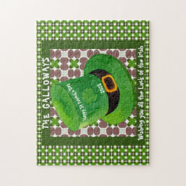 St Patricks Day Leprechaun Hat Monogram Irish Luck