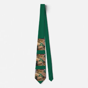 St. Patricks Day Leprechaun Katze Krawatte