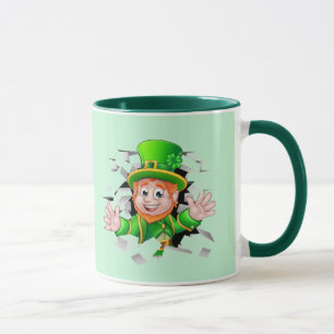 St. Patrick's Day Leprechaun  Tasse