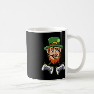 St Patricks Day Leprechaun Video Game Controller Kaffeetasse