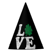 St Patrick's Day LIEBE Kleeblatt Irish
