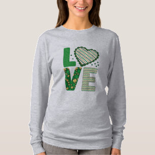 St. Patrick's Day Liebe T-Shirt