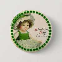 St Patrick's Day Little Irish Girl