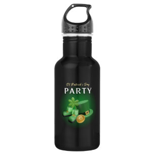 St Patricks Day Lucky Irish - Funny Lucky Irish Edelstahlflasche