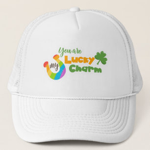 St Patricks Day Lucky Irish Truckerkappe