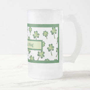St. Patrick's Day Lucky Mug Frosted Beer Stein