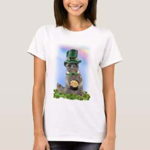 St Patrick's Day - Lucky Raccoon T-Shirt