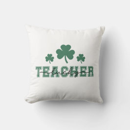 St. Patricks Day Lucky Teacher Kissen
