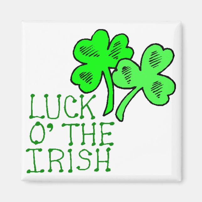 St. Patrick's Day Magnet (Vorne)