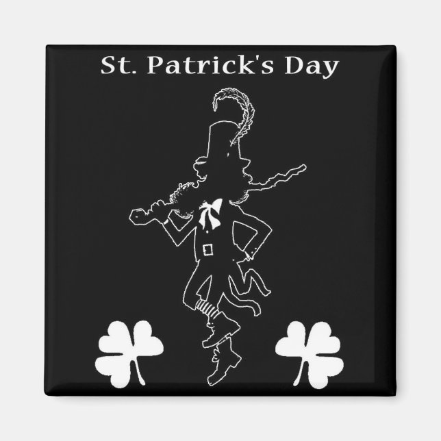 St. Patrick's Day Magnet (Vorne)