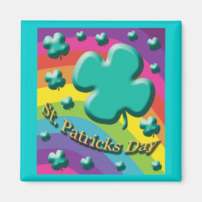 St. Patricks Day Magnet (Vorne)