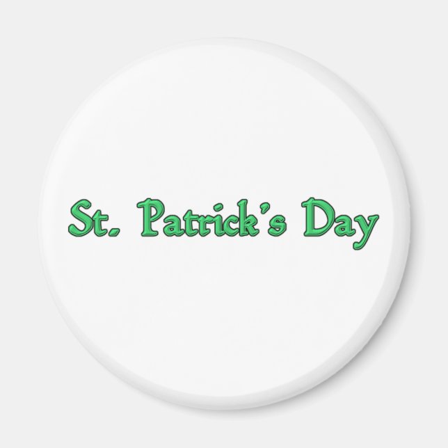 St. Patrick's Day Magnet (Vorne)