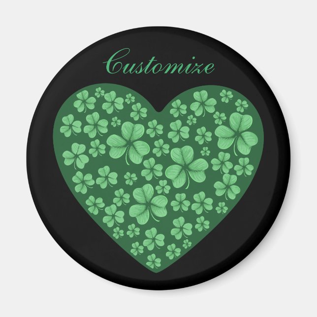 St. Patrick's Day Magnet (Vorne)