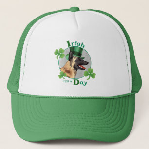 St. Patrick's Day Malinois Truckerkappe
