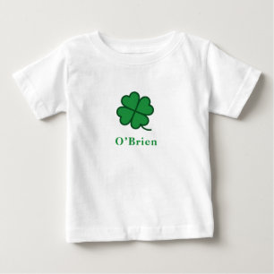 St. Patrick's Day Maßgeschneiderter Name Kleebla Baby T-shirt