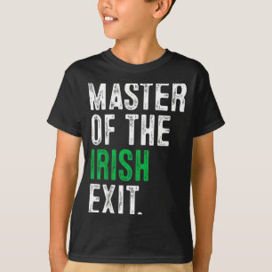 St. Patricks Day Meister des irischen Auszugs iris T-Shirt