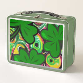 St. Patrick's Day Metall Brotdose