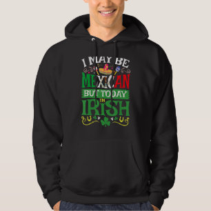 St. Patrick's Day Mexican Latino Beer Shamro Hoodie