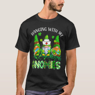 St Patricks Day mit meiner Gnomies Nurse Stet T-Shirt