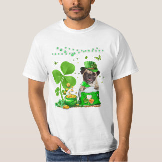 St Patricks Day Mops Lover Irish T-Shirt